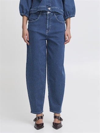 Ichi IhCilk Pants Medium blue