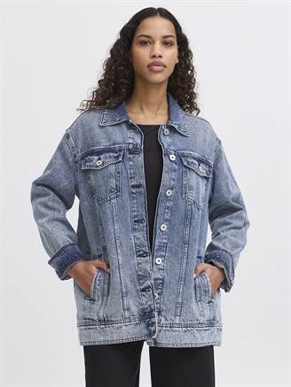 Ichi IhNaomy Jacket Medium blue Stone