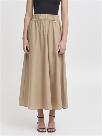 Ichi IxTau Maxi Skirt Cornstalk