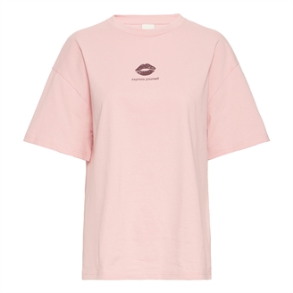 Ichi IxBexi SS T-Shirt Pink Nectar w/Port Royale