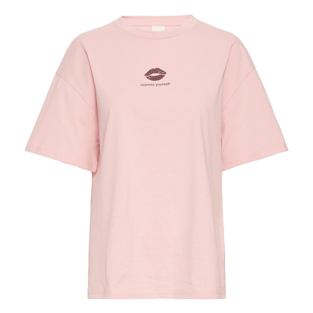 Ichi IxBexi SS T-Shirt Pink Nectar w/Port Royale