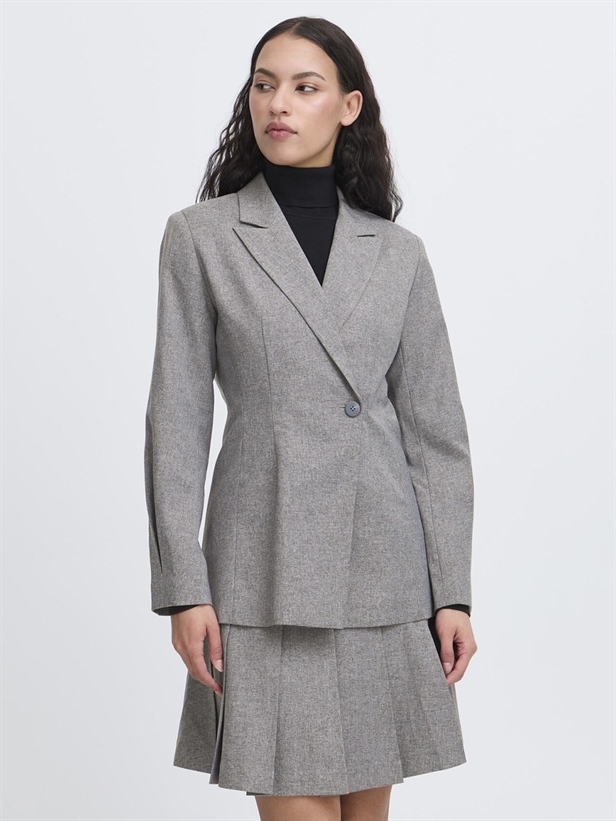 Ichi IhUnola Blazer Salt and Peber