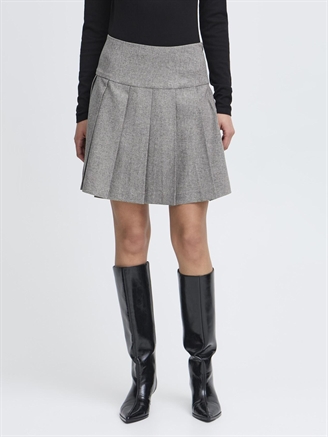 Ichi IhUnola Skirt Salt and Peber