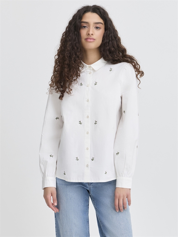 Ichi IhSanaz Shirt Alaskan Blue Flower