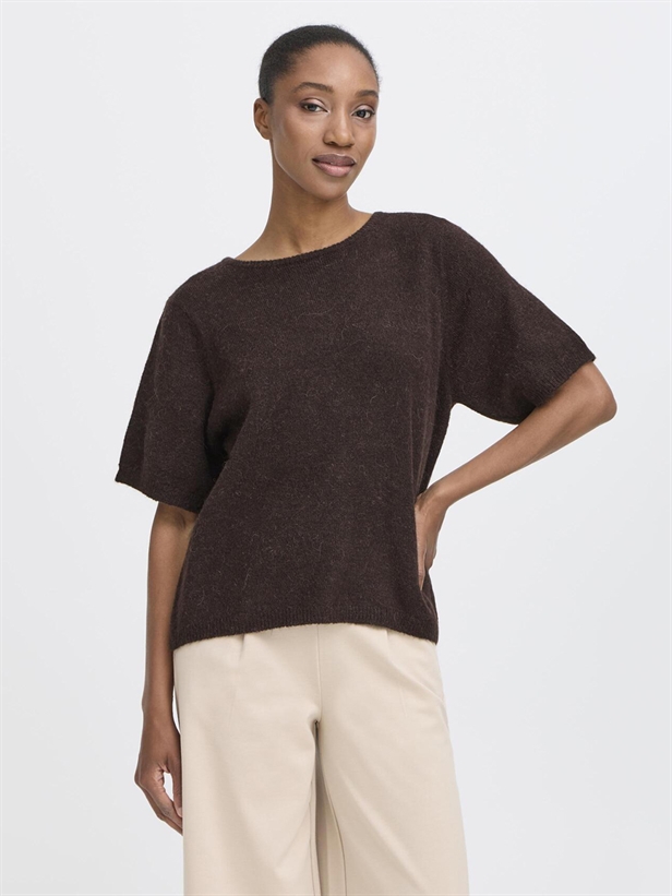 Ichi IhKamara SS Knit Chocolate Torte