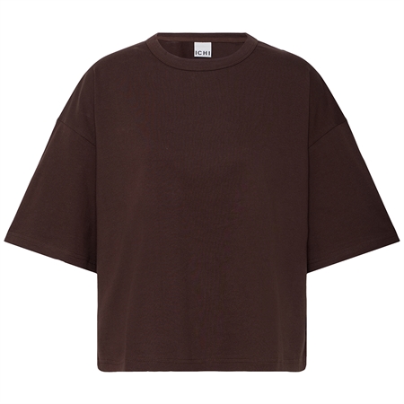 Ichi IhPalmer EX Loose SS T-shirt Chicory Coffee