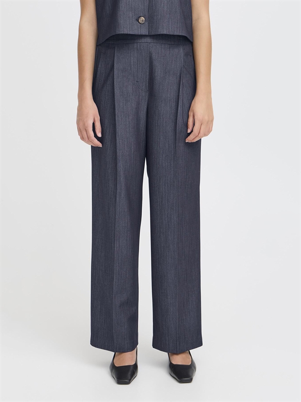 Ichi IhJumi Pants Dark blue
