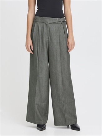 Ichi IhFilano Pants Dark Grey Melange