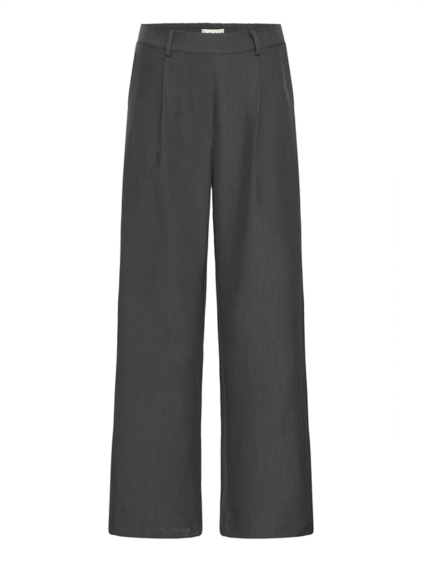 Ichi IhFava Pants Dark Grey melange