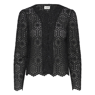 Ichi IhElora Shirt Black