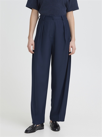 ichi IhErina Pants Dark Navy