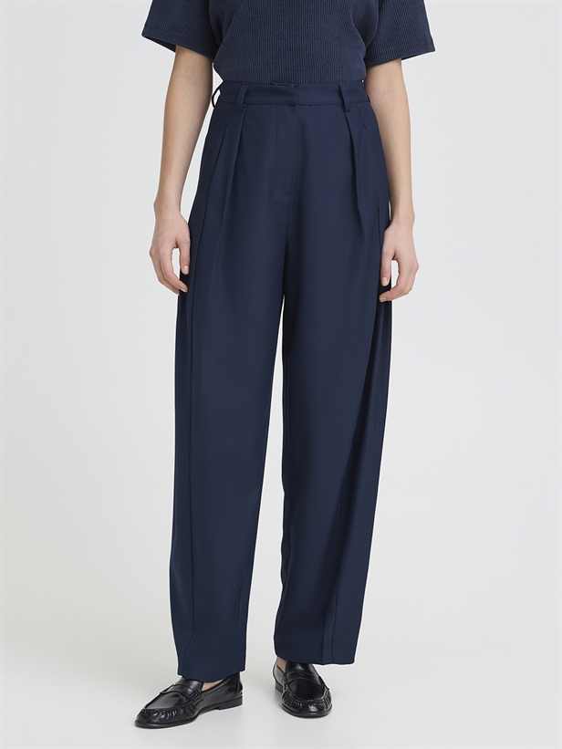 ichi IhErina Pants Dark Navy