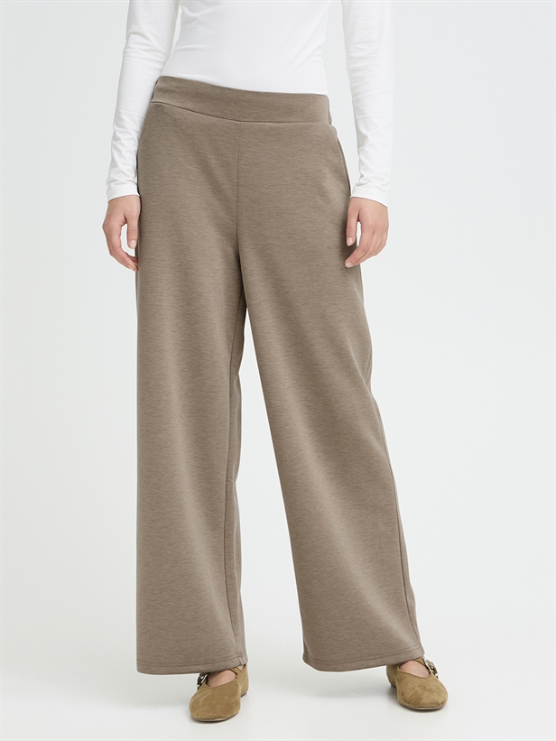 Ichi IhCozy Pants Sepia Tint Melange