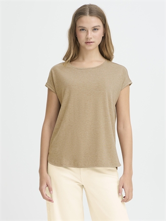 Ichi IhRebelly SS T-Shirt Sepia Tint