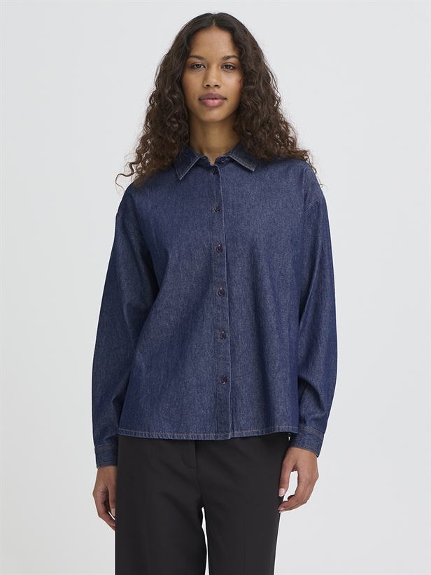 Ichi IhArcher Shirt Authentic Blue
