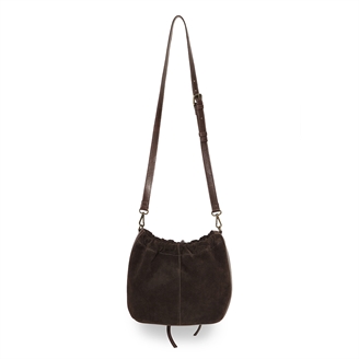 Ichi IaAnnabell Leather Bag Chicory Coffee
