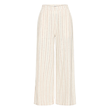 Ichi IhLinno Pants Brown Stripe