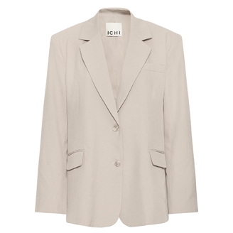Ichi IhFava Oversize Blazer Dove Melange
