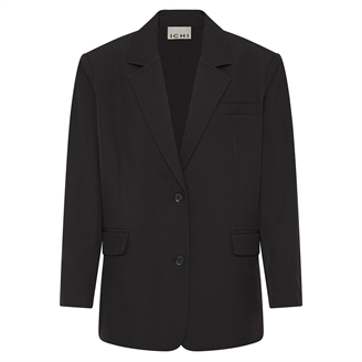 Ichi IhFava Oversize Blazer Black