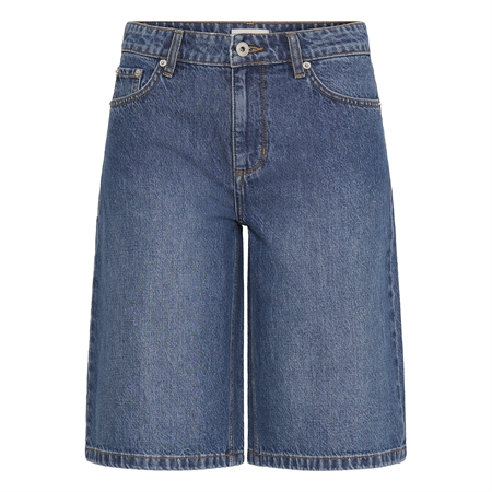 Ichi IhKirsten Bermuda Shorts Washed Medium Blue