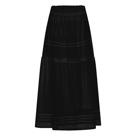 Ichi IhVoilana Skirt Black