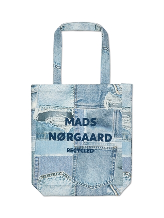 Mads Nørgaard Recycled Boutique Athene AOP Bag Denim AOP 