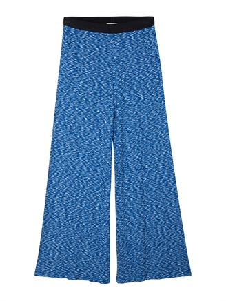 Mads Nørgaard 2x2 Cotton Space Veran Pants Multi Blue