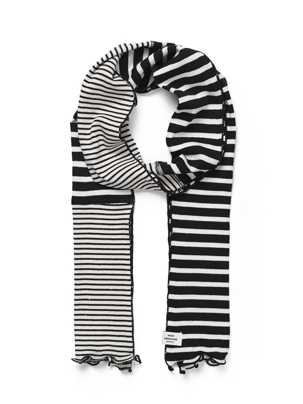 Mads Nørgaard 2x2 Leftover Thorla Scarf Whitecap Gray/Black