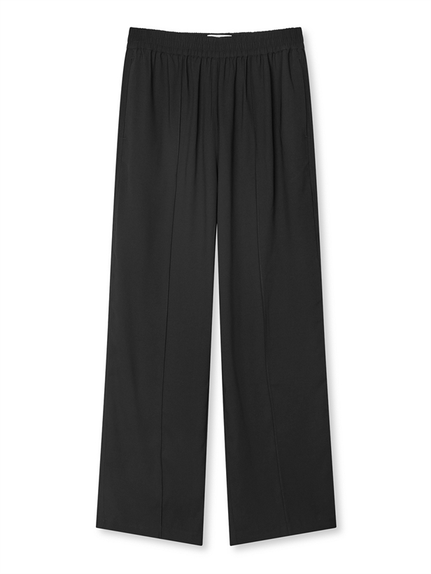 Mads Nørgaard Light Crepe Harper Pants Black