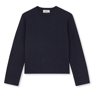 Mads Nørgaard Wool Karoline Sweater Parisian Night