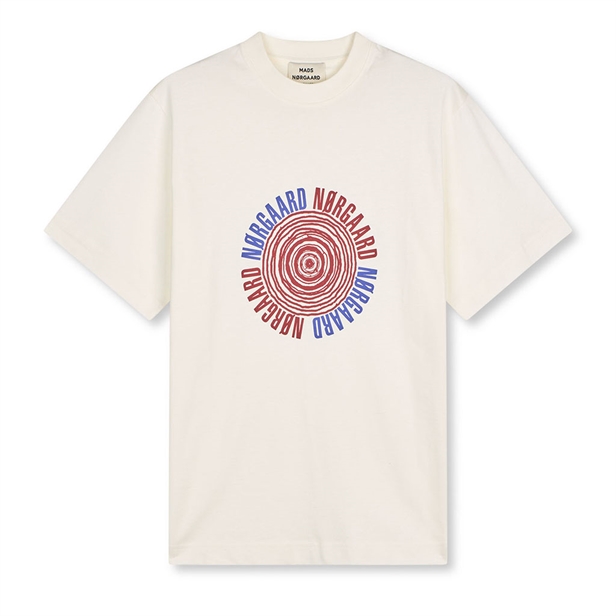 Mads Nørgaard Cotton Jersey Dassel Tee Snow White