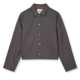 Mads Nørgaard Melange Selena Jacket Dark Grey Melange