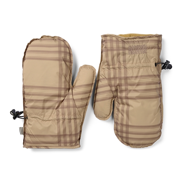 Mads Nørgaard Light Ripstop Pillow AOP Glove Cornstalk/Cocoa Brown 