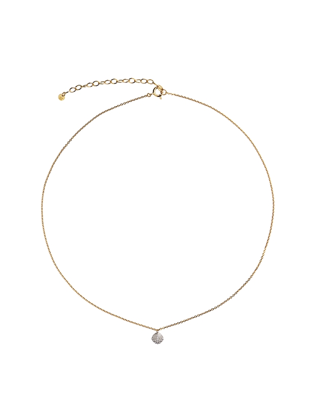 Stine A Tres Petit Vintage Shell Necklace Guld