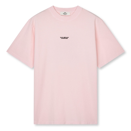 Mads Nørgaard Cotton Jersey Dassel Tee Icy Pink