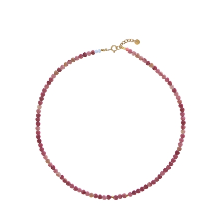 Stine A Pink Love Hearts Necklace