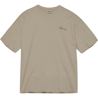 HALO Graphic Boxy T-Shirt Oyster Gray/Asphalt