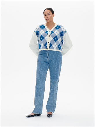 Baum und Pferdgarten Cornelie Cardigan Federal Blue Check