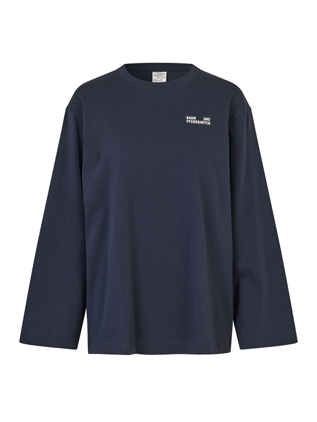 Baum und Pferdgarten Jeevana Sweatshirt Baritone Blue Since 99