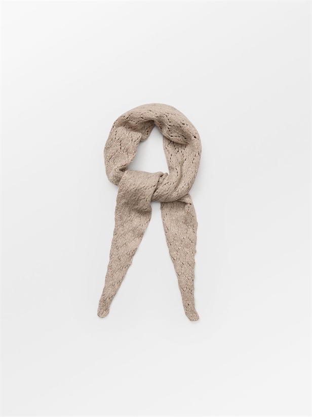 Becksöndergaard Woona Opalia Scarf Dark Beige Melange