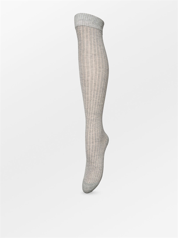 Becksöndergaard Uma Knee Sock Light Grey Melange