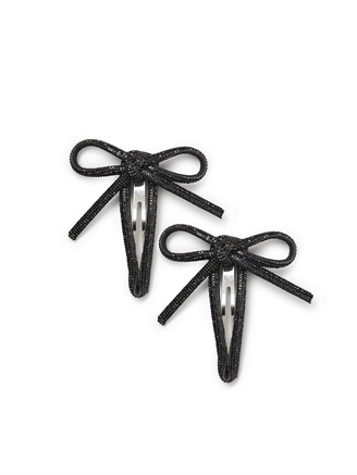 Becksöndergaard Glim Bow Hair Clip Black