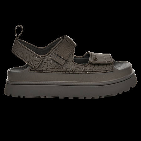 UGG W GoldenGlow Embossed Dense Smoke