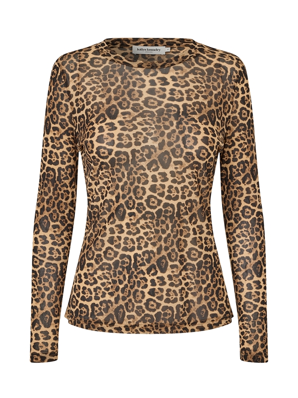 Lollys Laundry IrieLL Blouse LS Leopard Print