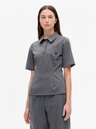 Baum und Pferdgarten Merida Shirt Grey Stripes