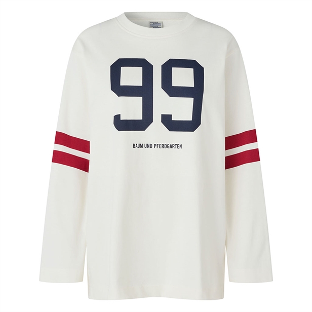 Baum und Pferdgarten Jeevana Sweatshirt Creme Navy Red 99