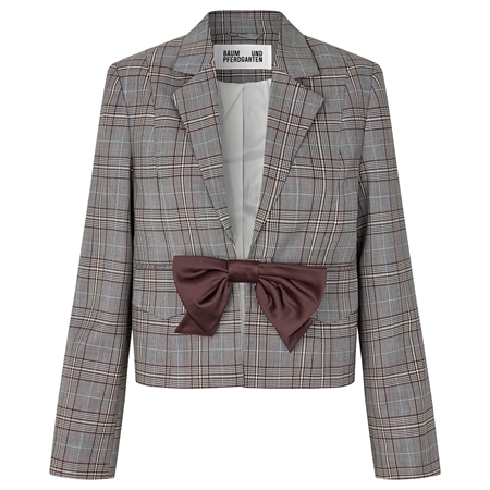 Baum und Pferdgarten Benni Jacket Grey Mini Check