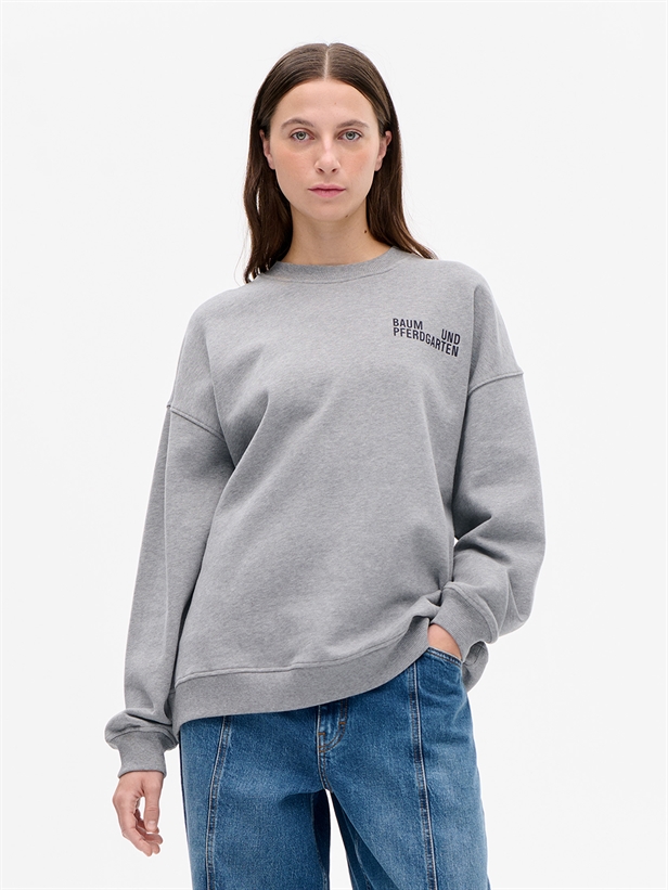 Baum und Pferdgarten Julle Sweat Grey Melange