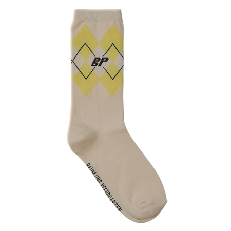 Baum und Pferdgarten Ling Socks Creme Yellow Check