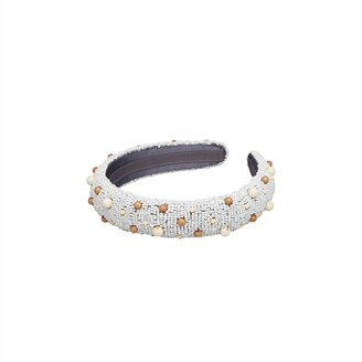 Becksöndergaard Dottie Midi Beaded Hairbrace Plein Air Blue